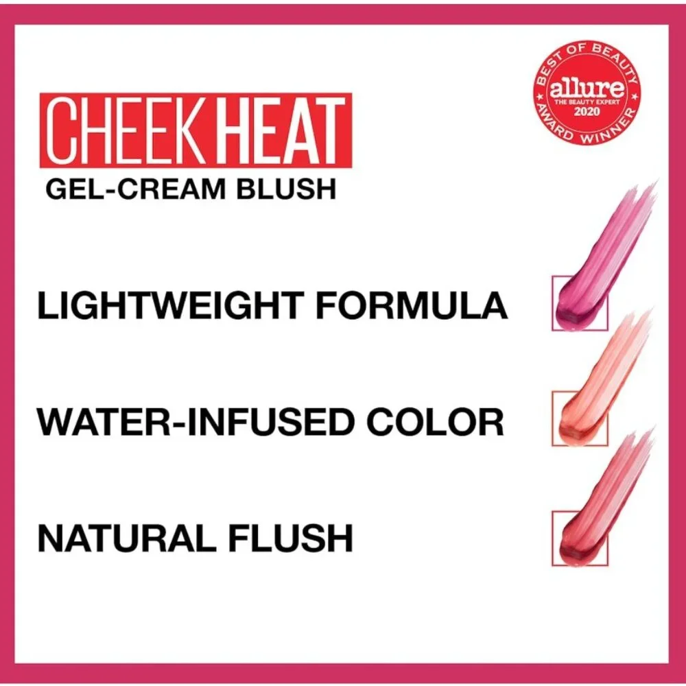 Maybelline Cheek Heat Gel-Cream Blush - #35 Berry Flame